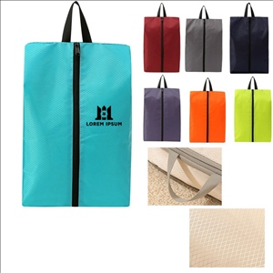 Single-Layer Shoe Storage Bag with Zipper & Handle